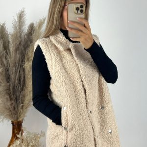 doudoune imitation mouton