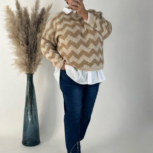 Pull à Chevrons