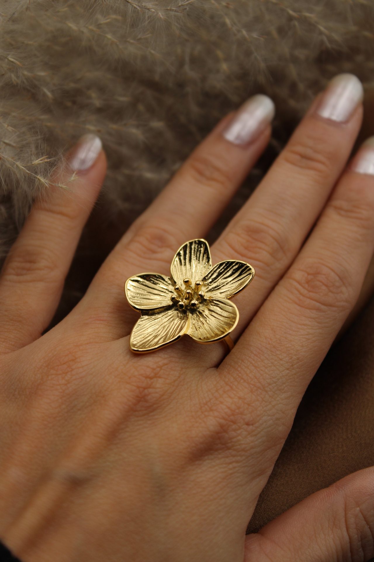 Bague fleur