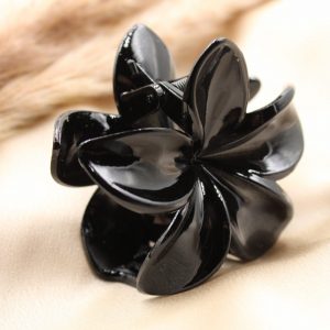 Pince Noire à Fleur