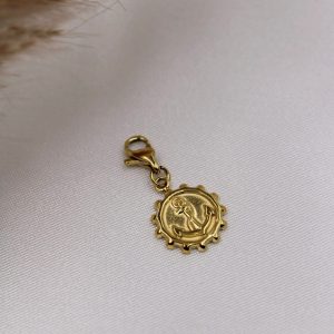 Charm Encre Marine attache mousqueton