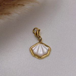 Charm Coquillage Saint-Jacques attache