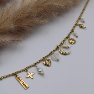 Collier breloque Célestre