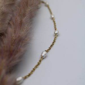 collier perle nacrée