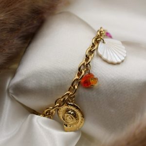 bracelet coquillage coloré