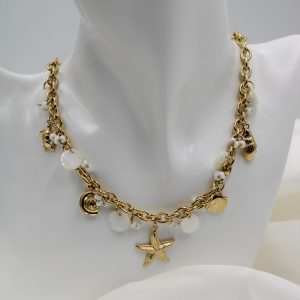 collier marin à breloque