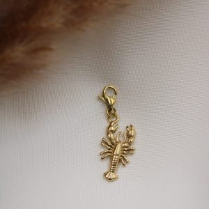 Charm homard attache mousqueton