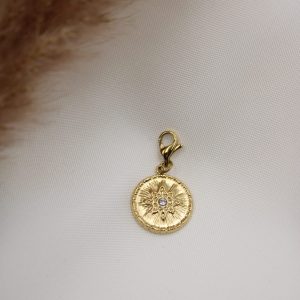 Étoile scintillante attache mousqueton