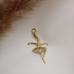 charm danseuse attache mousqueton