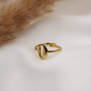 Bague Grain de Café en acier inoxydable